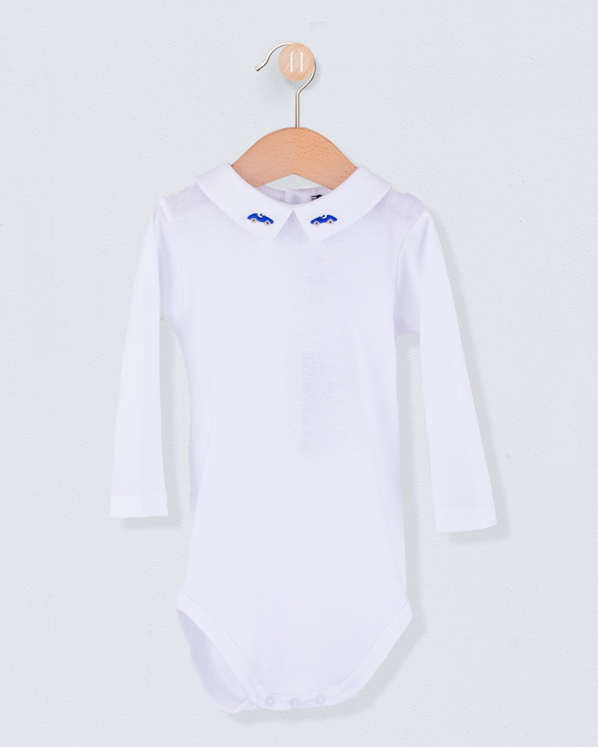 Italian Embroidered Royal Car Onesie